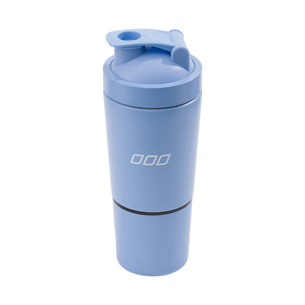 Lorna Jane Stainless Steel Compartment Protein Shaker